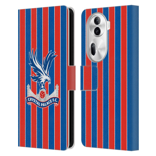 Crystal Palace FC 2025/26 Crest Kit Home Leather Book Wallet Case Cover For OPPO Reno11 Crystal Palace FC 2025/26 Crest Kit Home Leather Book Wallet Case Cover For OPPO Reno11