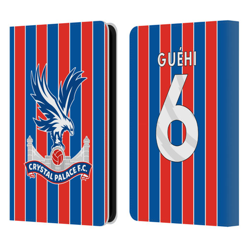 Crystal Palace FC 2025/26 Players Home Kit Marc Guéhi Leather Book Wallet Case Cover For Amazon Kindle Paperwhite 5 (2021)