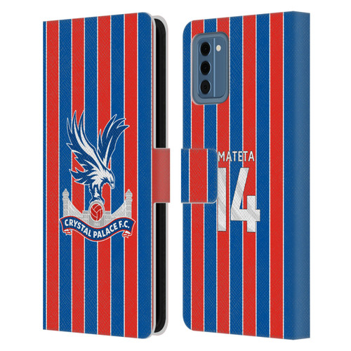 Crystal Palace FC 2025/26 Players Home Kit Jean-Philippe Mateta Leather Book Wallet Case Cover For Nokia NC300