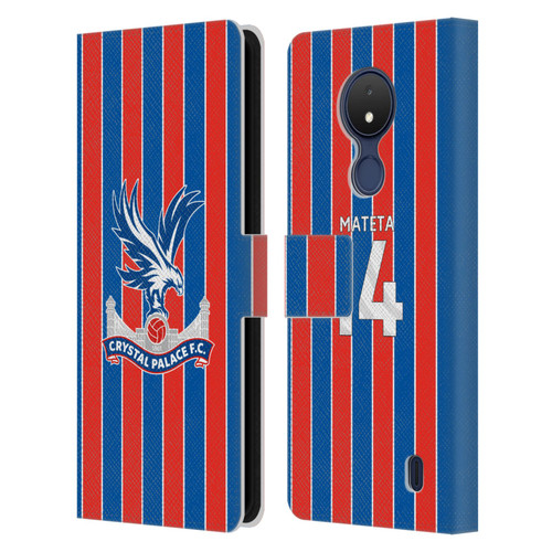 Crystal Palace FC 2025/26 Players Home Kit Jean-Philippe Mateta Leather Book Wallet Case Cover For Nokia C21