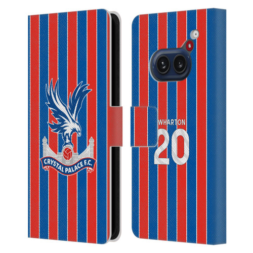 Crystal Palace FC 2025/26 Players Home Kit Adam Wharton Leather Book Wallet Case Cover For Nothing Phone (2a) Crystal Palace FC 2025/26 Players Home Kit Adam Wharton Leather Book Wallet Case Cover For Nothing Phone (2a)