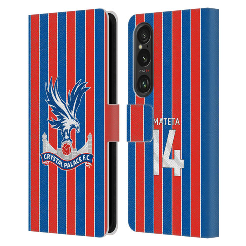 Crystal Palace FC 2025/26 Players Home Kit Jean-Philippe Mateta Leather Book Wallet Case Cover For Sony Xperia 1 VI 5G
