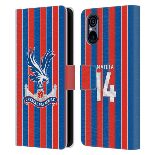 Crystal Palace FC 2025/26 Players Home Kit Jean-Philippe Mateta Leather Book Wallet Case Cover For Sony Xperia 5 V 5G