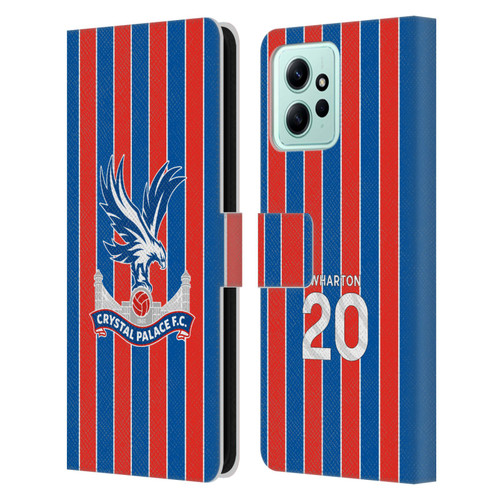 Crystal Palace FC 2025/26 Players Home Kit Adam Wharton Leather Book Wallet Case Cover For Xiaomi Redmi 12