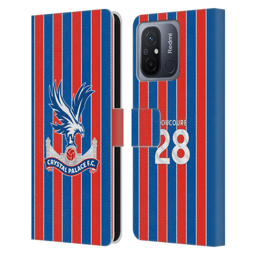Crystal Palace FC 2025/26 Players Home Kit Cheick Doucouré Leather Book Wallet Case Cover For Xiaomi Redmi 12C