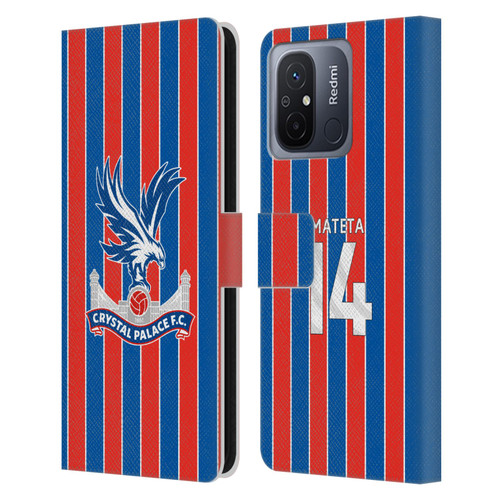 Crystal Palace FC 2025/26 Players Home Kit Jean-Philippe Mateta Leather Book Wallet Case Cover For Xiaomi Redmi 12C Crystal Palace FC 2025/26 Players Home Kit Jean-Philippe Mateta Leather Book Wallet Case Cover For Xiaomi Redmi 12C
