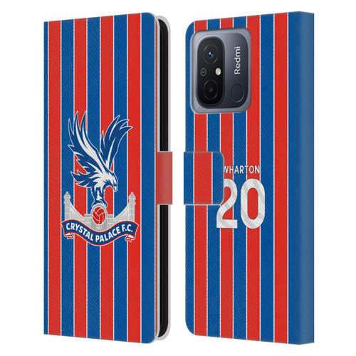 Crystal Palace FC 2025/26 Players Home Kit Adam Wharton Leather Book Wallet Case Cover For Xiaomi Redmi 12C