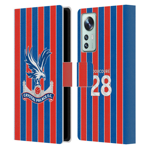 Crystal Palace FC 2025/26 Players Home Kit Cheick Doucouré Leather Book Wallet Case Cover For Xiaomi 12 Crystal Palace FC 2025/26 Players Home Kit Cheick Doucouré Leather Book Wallet Case Cover For Xiaomi 12