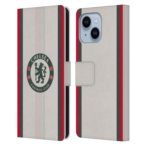 Chelsea Football Club 2025/26 Kit Away Leather Book Wallet Case Cover For Apple iPhone 14 Plus Chelsea Football Club 2025/26 Kit Away Leather Book Wallet Case Cover For Apple iPhone 14 Plus