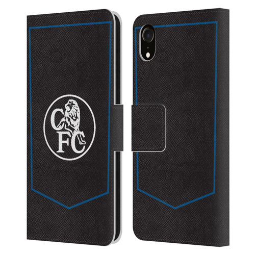 Chelsea Football Club 2025/26 Kit Third Leather Book Wallet Case Cover For Apple iPhone XR