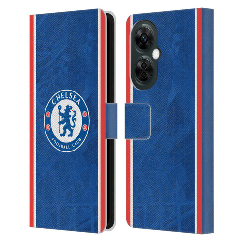 Chelsea Football Club 2025/26 Kit Home Leather Book Wallet Case Cover For OnePlus Nord N30