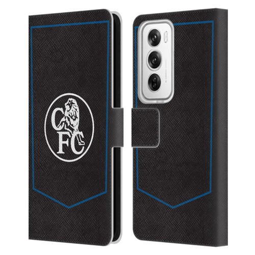 Chelsea Football Club 2025/26 Kit Third Leather Book Wallet Case Cover For OPPO Reno12 Pro 5G