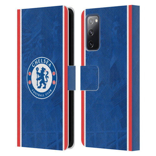 Chelsea Football Club 2025/26 Kit Home Leather Book Wallet Case Cover For Samsung Galaxy S20 FE / 5G Chelsea Football Club 2025/26 Kit Home Leather Book Wallet Case Cover For Samsung Galaxy S20 FE / 5G