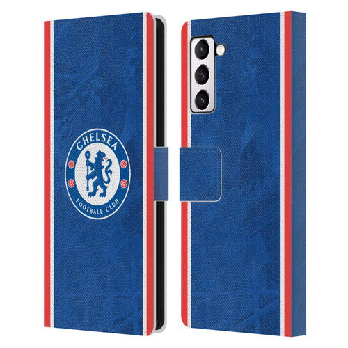 Chelsea Football Club 2025/26 Kit Home Leather Book Wallet Case Cover For Samsung Galaxy S21+ 5G Chelsea Football Club 2025/26 Kit Home Leather Book Wallet Case Cover For Samsung Galaxy S21+ 5G