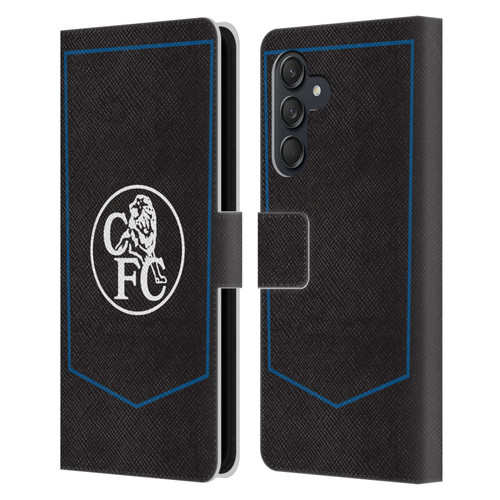 Chelsea Football Club 2025/26 Kit Third Leather Book Wallet Case Cover For Samsung Galaxy M55 5G