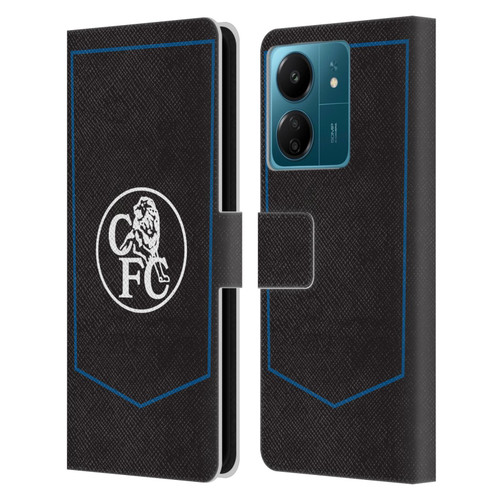 Chelsea Football Club 2025/26 Kit Third Leather Book Wallet Case Cover For Xiaomi Redmi 13C 4G