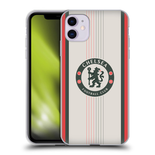 Chelsea Football Club 2025/26 Kit Away Soft Gel Case for Apple iPhone 11 Chelsea Football Club 2025/26 Kit Away Soft Gel Case for Apple iPhone 11