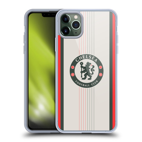 Chelsea Football Club 2025/26 Kit Away Soft Gel Case for Apple iPhone 11 Pro Max Chelsea Football Club 2025/26 Kit Away Soft Gel Case for Apple iPhone 11 Pro Max