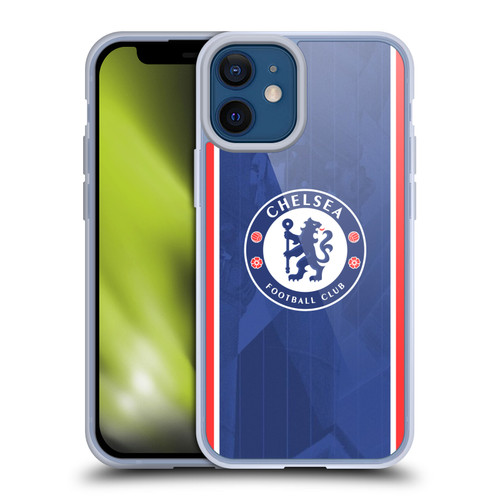Chelsea Football Club 2025/26 Kit Home Soft Gel Case for Apple iPhone 12 Mini
