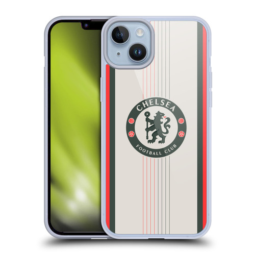 Chelsea Football Club 2025/26 Kit Away Soft Gel Case for Apple iPhone 14 Plus Chelsea Football Club 2025/26 Kit Away Soft Gel Case for Apple iPhone 14 Plus