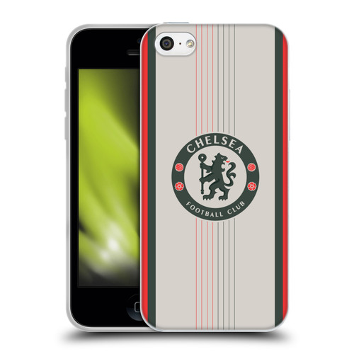 Chelsea Football Club 2025/26 Kit Away Soft Gel Case for Apple iPhone 5c Chelsea Football Club 2025/26 Kit Away Soft Gel Case for Apple iPhone 5c