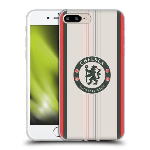 Chelsea Football Club 2025/26 Kit Away Soft Gel Case for Apple iPhone 7 Plus / iPhone 8 Plus Chelsea Football Club 2025/26 Kit Away Soft Gel Case for Apple iPhone 7 Plus / iPhone 8 Plus