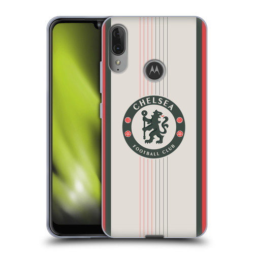 Chelsea Football Club 2025/26 Kit Away Soft Gel Case for Motorola Moto E6 Plus Chelsea Football Club 2025/26 Kit Away Soft Gel Case for Motorola Moto E6 Plus