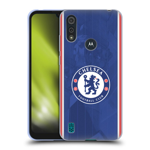 Chelsea Football Club 2025/26 Kit Home Soft Gel Case for Motorola Moto E6s (2020) Chelsea Football Club 2025/26 Kit Home Soft Gel Case for Motorola Moto E6s (2020)