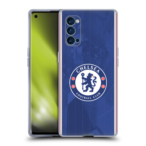 Chelsea Football Club 2025/26 Kit Home Soft Gel Case for OPPO Reno 4 Pro 5G Chelsea Football Club 2025/26 Kit Home Soft Gel Case for OPPO Reno 4 Pro 5G