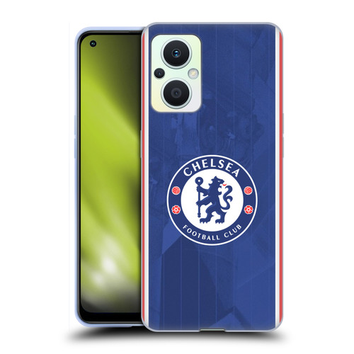 Chelsea Football Club 2025/26 Kit Home Soft Gel Case for OPPO Reno8 Lite Chelsea Football Club 2025/26 Kit Home Soft Gel Case for OPPO Reno8 Lite
