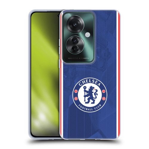 Chelsea Football Club 2025/26 Kit Home Soft Gel Case for OPPO Reno11 F 5G / F25 Pro 5G