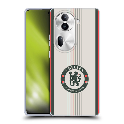 Chelsea Football Club 2025/26 Kit Away Soft Gel Case for OPPO Reno11 Pro Chelsea Football Club 2025/26 Kit Away Soft Gel Case for OPPO Reno11 Pro