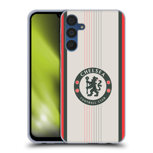 Chelsea Football Club 2025/26 Kit Away Soft Gel Case for Samsung Galaxy A15 Chelsea Football Club 2025/26 Kit Away Soft Gel Case for Samsung Galaxy A15