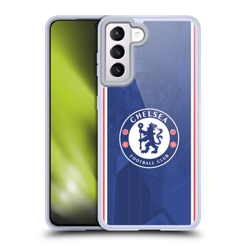Chelsea Football Club 2025/26 Kit Home Soft Gel Case for Samsung Galaxy S21 5G