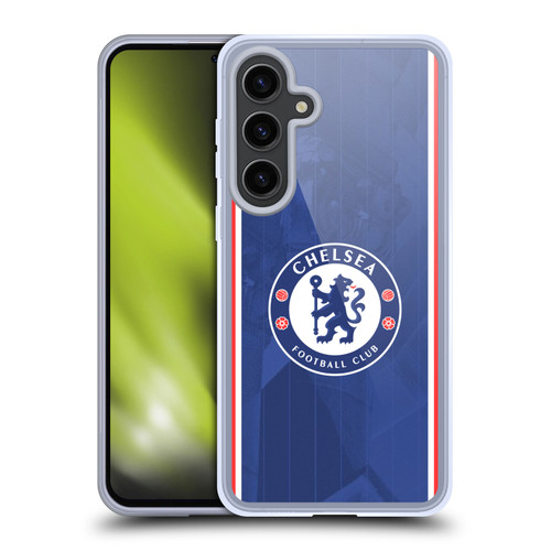 Chelsea Football Club 2025/26 Kit Home Soft Gel Case for Samsung Galaxy S24+ 5G Chelsea Football Club 2025/26 Kit Home Soft Gel Case for Samsung Galaxy S24+ 5G