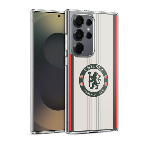 Chelsea Football Club 2025/26 Kit Away Soft Gel Case for Samsung Galaxy S25 Ultra & MagSafe