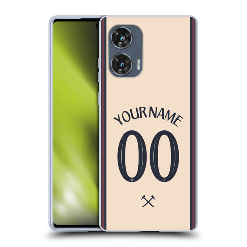 Custom Customised Personalised West Ham United FC 2025/26 Kit Away Soft Gel Case for Motorola Edge 50 Fusion Custom Customised Personalised West Ham United FC 2025/26 Kit Away Soft Gel Case for Motorola Edge 50 Fusion