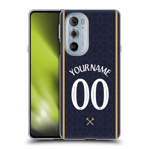 Custom Customised Personalised West Ham United FC 2025/26 Kit Third Soft Gel Case for Motorola Edge X30 Custom Customised Personalised West Ham United FC 2025/26 Kit Third Soft Gel Case for Motorola Edge X30