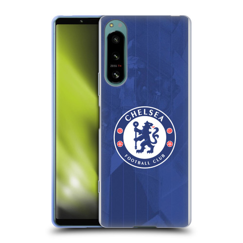 Chelsea Football Club 2025/26 Kit Home Soft Gel Case for Sony Xperia 5 IV