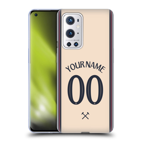 Custom Customised Personalised West Ham United FC 2025/26 Kit Away Soft Gel Case for OnePlus 9 Pro Custom Customised Personalised West Ham United FC 2025/26 Kit Away Soft Gel Case for OnePlus 9 Pro