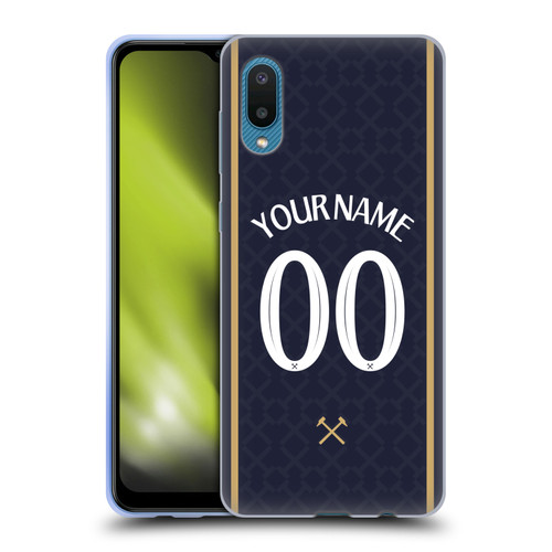 Custom Customised Personalised West Ham United FC 2025/26 Kit Third Soft Gel Case for Samsung Galaxy A02/M02 (2021) Custom Customised Personalised West Ham United FC 2025/26 Kit Third Soft Gel Case for Samsung Galaxy A02/M02 (2021)