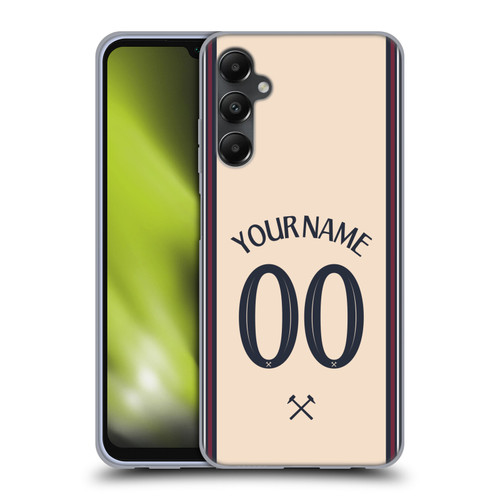Custom Customised Personalised West Ham United FC 2025/26 Kit Away Soft Gel Case for Samsung Galaxy A05s Custom Customised Personalised West Ham United FC 2025/26 Kit Away Soft Gel Case for Samsung Galaxy A05s
