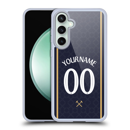 Custom Customised Personalised West Ham United FC 2025/26 Kit Third Soft Gel Case for Samsung Galaxy S23 FE 5G Custom Customised Personalised West Ham United FC 2025/26 Kit Third Soft Gel Case for Samsung Galaxy S23 FE 5G