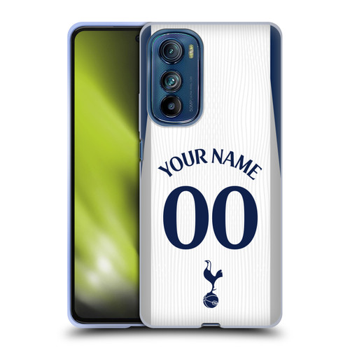Custom Customised Personalised Tottenham Hotspur F.C. 2025/26 Badge Kit Home Soft Gel Case for Motorola Edge 30 Custom Customised Personalised Tottenham Hotspur F.C. 2025/26 Badge Kit Home Soft Gel Case for Motorola Edge 30
