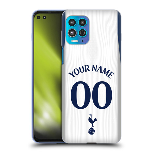 Custom Customised Personalised Tottenham Hotspur F.C. 2025/26 Badge Kit Home Soft Gel Case for Motorola Moto G100 Custom Customised Personalised Tottenham Hotspur F.C. 2025/26 Badge Kit Home Soft Gel Case for Motorola Moto G100