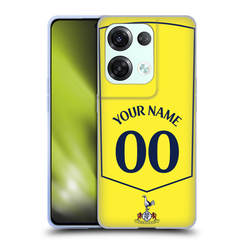 Custom Customised Personalised Tottenham Hotspur F.C. 2025/26 Badge Kit Third Soft Gel Case for OPPO Reno8 Pro Custom Customised Personalised Tottenham Hotspur F.C. 2025/26 Badge Kit Third Soft Gel Case for OPPO Reno8 Pro