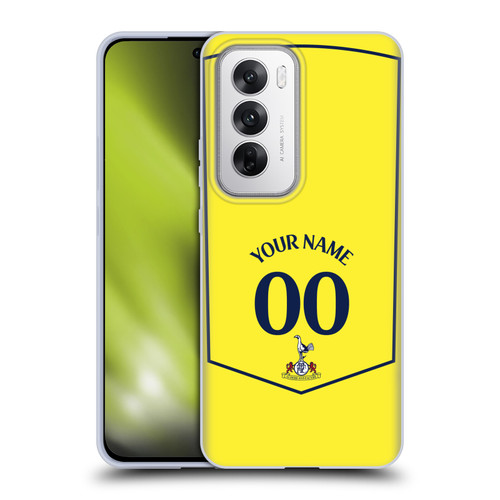 Custom Customised Personalised Tottenham Hotspur F.C. 2025/26 Badge Kit Third Soft Gel Case for OPPO Reno12 5G