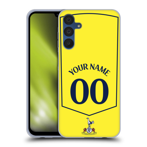 Custom Customised Personalised Tottenham Hotspur F.C. 2025/26 Badge Kit Third Soft Gel Case for Samsung Galaxy A15 Custom Customised Personalised Tottenham Hotspur F.C. 2025/26 Badge Kit Third Soft Gel Case for Samsung Galaxy A15