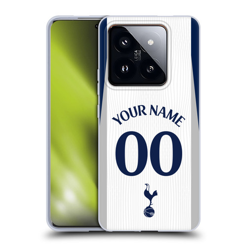Custom Customised Personalised Tottenham Hotspur F.C. 2025/26 Badge Kit Home Soft Gel Case for Xiaomi 14 Pro Custom Customised Personalised Tottenham Hotspur F.C. 2025/26 Badge Kit Home Soft Gel Case for Xiaomi 14 Pro