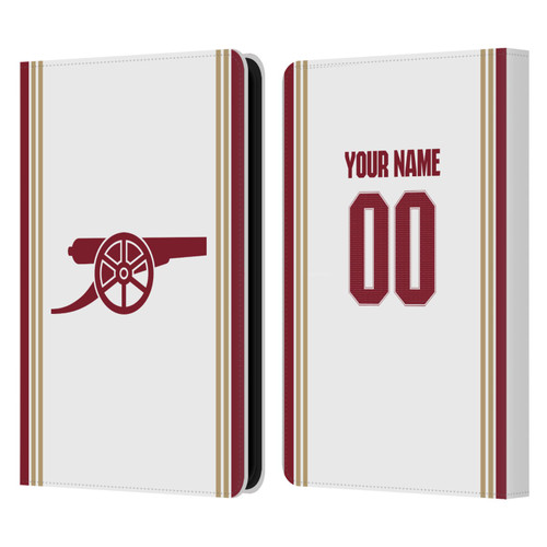 Custom Customised Personalised Arsenal FC 2025/26 Kit Third Leather Book Wallet Case Cover For Amazon Kindle 11th Gen 6in 2022